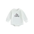 thumbnail image 1 of Bagilaanoe Newborn Baby Boy Girl Oversized Romper Sweatshirt Long Sleeve Bodysuits Letter Print Pullover 3M 6M 12M 18M Infant Casual Tee Tops, 1 of 8