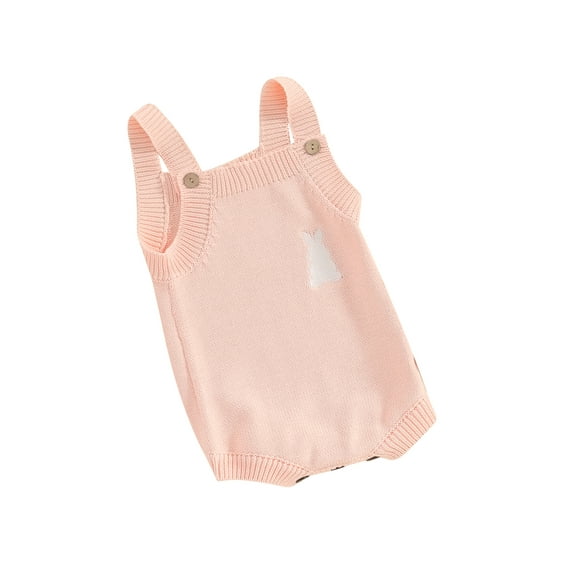 Bagilaanoe Newborn Baby Girl Boy Easter Rompers Print Sleeveless Bodysuits 3M 6M 9M 12M 18M Infant Spring One Piece Jumpsuit