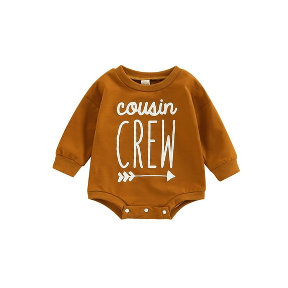 Bagilaanoe Newborn Baby Girl Boy Oversized Romper Sweatshirt Long Sleeve Bodysuit Letter Print Pullover 3M 6M 12M 18M Infant Casual Tee Tops