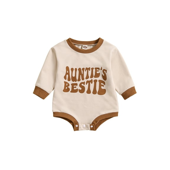 Bagilaanoe Newborn Baby Girl Boy Oversized Romper Sweatshirt Long Sleeve Bodysuits Letter Print Pullover 3M 6M 12M 18M Infant Casual Tee Tops