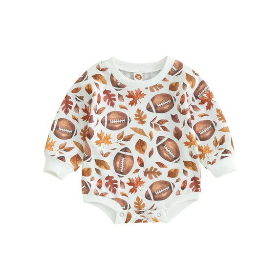 Bagilaanoe Newborn Baby Girl Boy Oversized Romper Sweatshirt Long Sleeve Bodysuits Letter Print Pullover 3M 6M 12M 18M Infant Casual Tee Tops