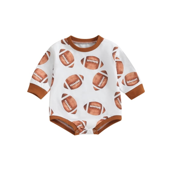 Bagilaanoe Newborn Baby Girl Boy Oversized Romper Sweatshirt Long Sleeve Bodysuits Letter Print Pullover 3M 6M 12M 18M Infant Casual Tee Tops