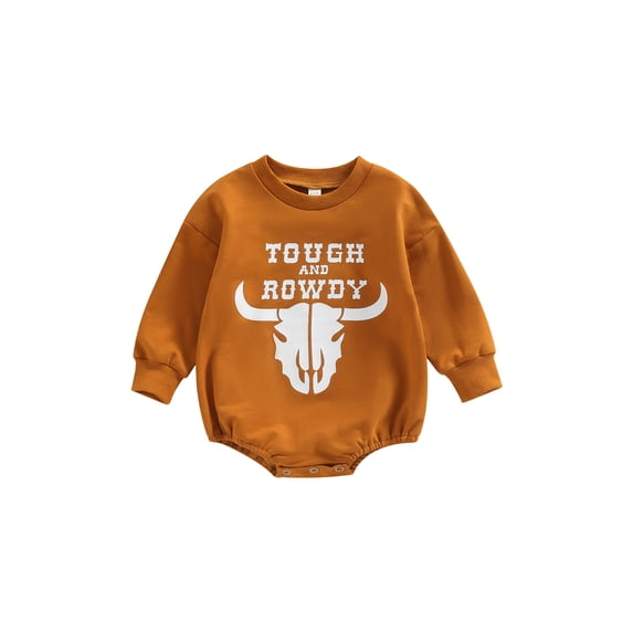 Bagilaanoe Newborn Baby Girl Boy Oversized Rompers Letter Print Long Sleeve Bodysuits 6M 12M 18M 24M Infant Casual One Piece Short Jumpsuit