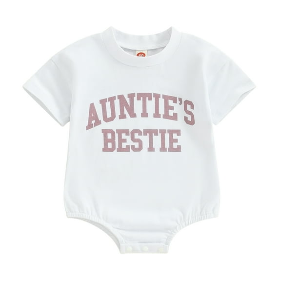 Bagilaanoe Newborn Baby Girl Boy Summer Rompers Letter Print Short Sleeve Bodysuits 3M 6M 12M 18M 24M Infant Casual One Piece Short Jumpsuit