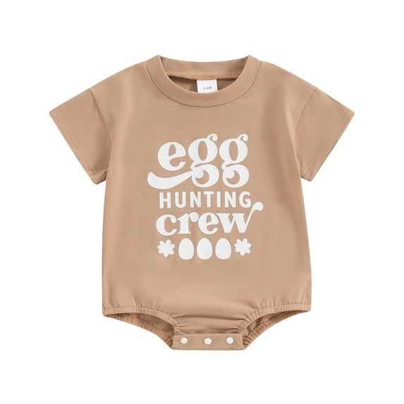 Bagilaanoe Newborn Baby Girl Boy Summer Rompers Print Short Sleeve Bodysuits 3M 6M 12M 18M Infant Casual One Piece Short Jumpsuit