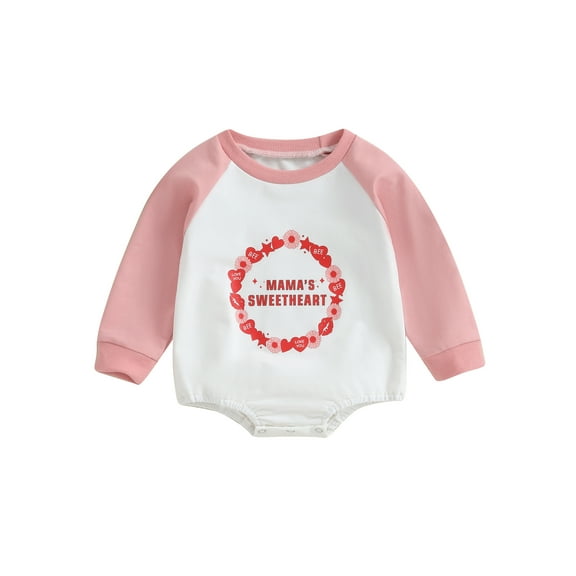 Bagilaanoe Newborn Baby Girl Oversized Romper Sweatshirt Long Sleeve Bodysuits Letter Print Pullover 3M 6M 12M 18M 24M Infant Casual Tee Tops