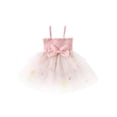 thumbnail image 1 of Bagilaanoe Newborn Baby Girl Party Dress Floral Embroidered Sleeveless A-line Princess Dresses 3M 6M 9M 12M 18M Infant Summer Patchwork Tulle Skirt, 1 of 9