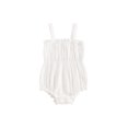 thumbnail image 1 of Bagilaanoe Newborn Baby Girl Summer Rompers Pleated Sleeveless Bodysuits 3M 6M 12M 18M 24M Infant Casual One Piece Short Jumpsuit, 1 of 7