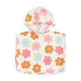 thumbnail image 1 of Bagilaanoe Newborn Baby Girl Swimsuit Cover Ups Hooded Beach Towel 6M 12M 18M 24M Infant Floral Print Pool Poncho Quick Dry Bathrobe, 1 of 7