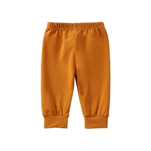 Bagilaanoe Newborn Baby Girls Boys Pants 6M 12M 18M 24M Infant Solid Color Spring Autumn Loose Trousers