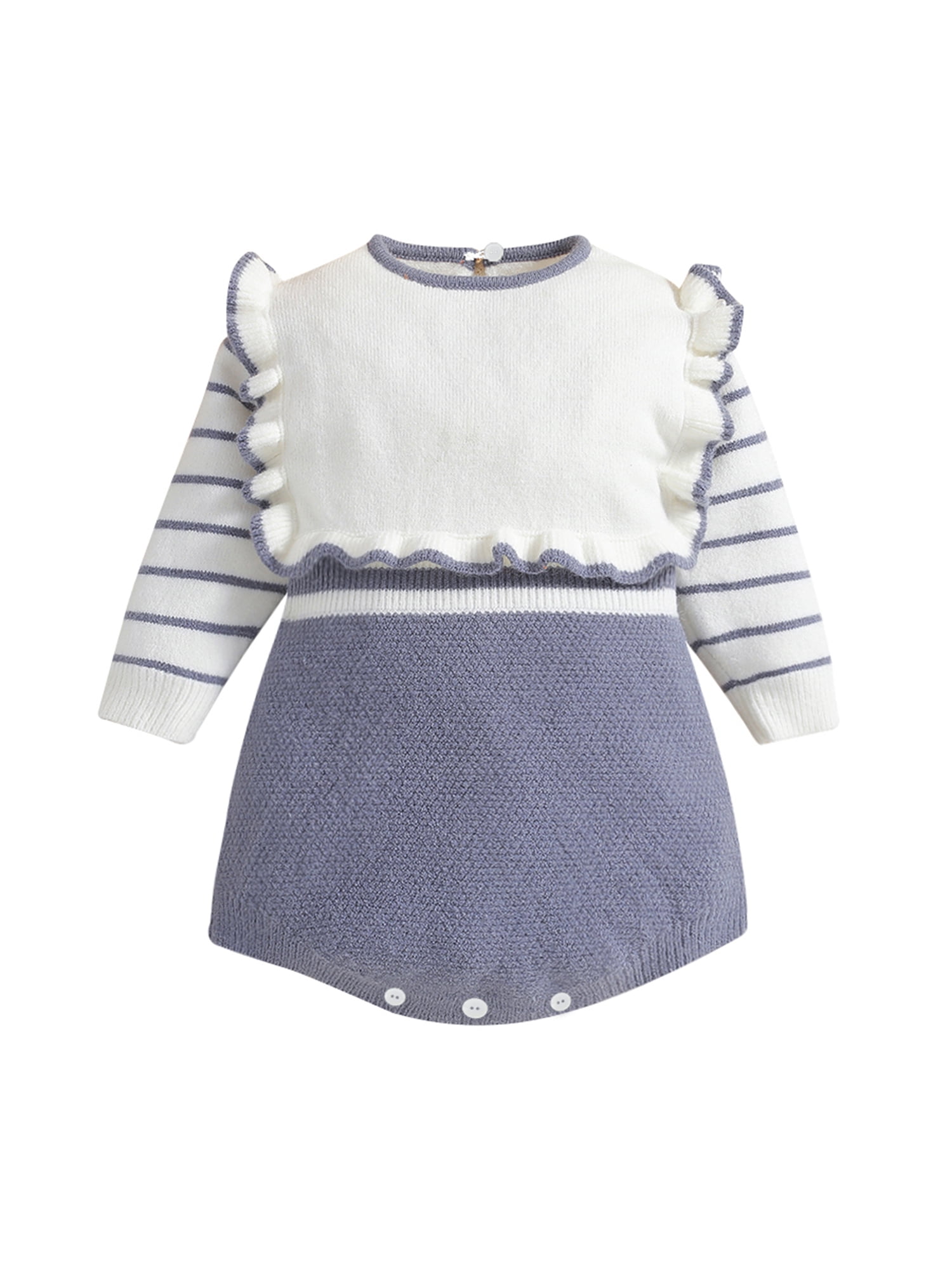 Cutom Newborn Baby Knitted Clothe Et Winter Toddler Girl Cotton