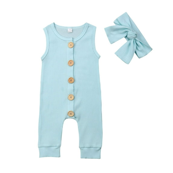 Bagilaanoe Newborn Infant Baby Boy Girl Kids Cotton Romper Jumpsuit Bodysuit Clothes Outfits