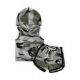 thumbnail image 1 of Bagilaanoe Toddler Baby Boy 2pcs Camouflage Shorts Set Sleeveless Hooded Sports Tops Drawstring Shorts 1T 2T 3T 4T 5T Kids Summer Outfits, 1 of 8