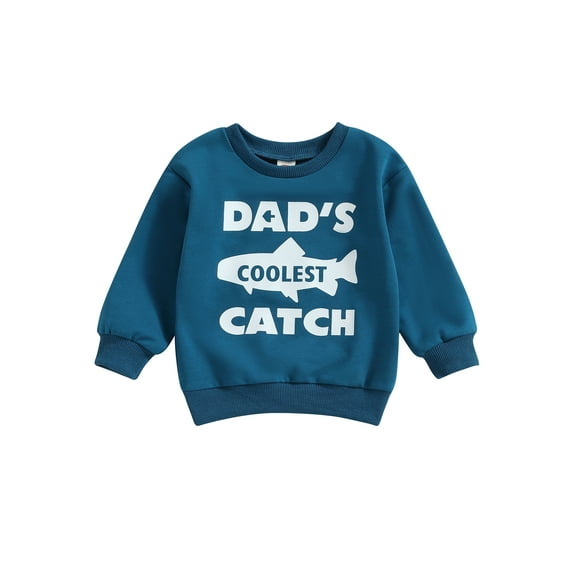 Bagilaanoe Toddler Baby Boy Casual Sweatshirt Long Sleeve Letter Print Pullover 6M 12M 18M 24M 3T 4T Kids Fall Loose Tee Tops