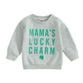 thumbnail image 1 of Bagilaanoe Toddler Baby Girl Boy Casual Sweatshirt Long Sleeve Letter Print Pullover 6M 12M 18M 24M 3T 4T Kids Spring Loose Tee Tops, 1 of 8