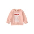 thumbnail image 1 of Bagilaanoe Toddler Baby Girl Boy Casual Sweatshirt Long Sleeve Letter Print Pullover 6M 12M 18M 3T 4T 5T Kids Loose Tee Tops, 1 of 9