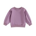 thumbnail image 1 of Bagilaanoe Toddler Baby Girl Boy Casual Sweatshirt Long Sleeve Pullover 6M 9M 12M 18M 24M 3T Kids Loose Tee Tops, 1 of 8