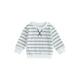 thumbnail image 1 of Bagilaanoe Toddler Baby Girl Boy Casual Sweatshirt Long Sleeve Striped Pullover 6M 12M 18M 24M 3T 4T Kids Fall Loose Tee Tops, 1 of 8