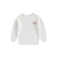 thumbnail image 1 of Bagilaanoe Toddler Baby Girl Boy Knitted Sweater Long Sleeve Embroidery Pullover 2T 3T 4T 5T Kids Warm Jumpers Tops Fall Loose Knitwear, 1 of 9