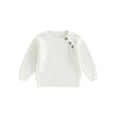 thumbnail image 1 of Bagilaanoe Toddler Baby Girl Boy Knitted Sweater Long Sleeve Pullover 3M 6M 9M 12M 18M 24M 3T Kids Warm Jumpers Tops Fall Loose Knitwear, 1 of 9