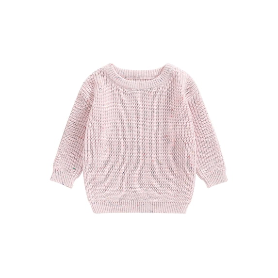 Bagilaanoe Toddler Baby Girl Boy Knitted Sweater Long Sleeve Pullover 6M 12M 24M 3T 4T 5T 6T Kids Warm Jumpers Tops Fall Loose Knitwear
