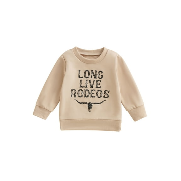 Bagilaanoe Toddler Baby Girl Casual Sweatshirt Long Sleeve Letter Print Pullover 6M 12M 18M 24M 3T 4T Kids Fall Loose Tee Tops