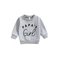 thumbnail image 1 of Bagilaanoe Toddler Baby Girl Casual Sweatshirt Long Sleeve Letter Print Pullover 6M 12M 18M 24M 3T Kids Fall Loose Tee Tops, 1 of 8