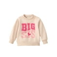 thumbnail image 1 of Bagilaanoe Toddler Baby Girl Casual Sweatshirt Long Sleeve Letter Print Pullover 6M 12M 18M 24M 3T Kids Loose Tee Tops, 1 of 9