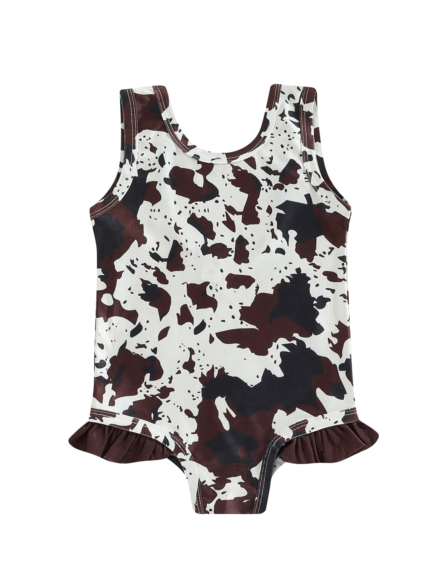 Bagilaanoe Toddler Baby Girl OnePiece Swimsuit Sleeveless Letter Print