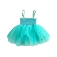 thumbnail image 1 of Bagilaanoe Toddler Baby Girl Party Dress Sleeveless A-line Princess Dresses 6M 12M 18M 24M 3T Kid Summer Patchwork Tulle Skirt, 1 of 8