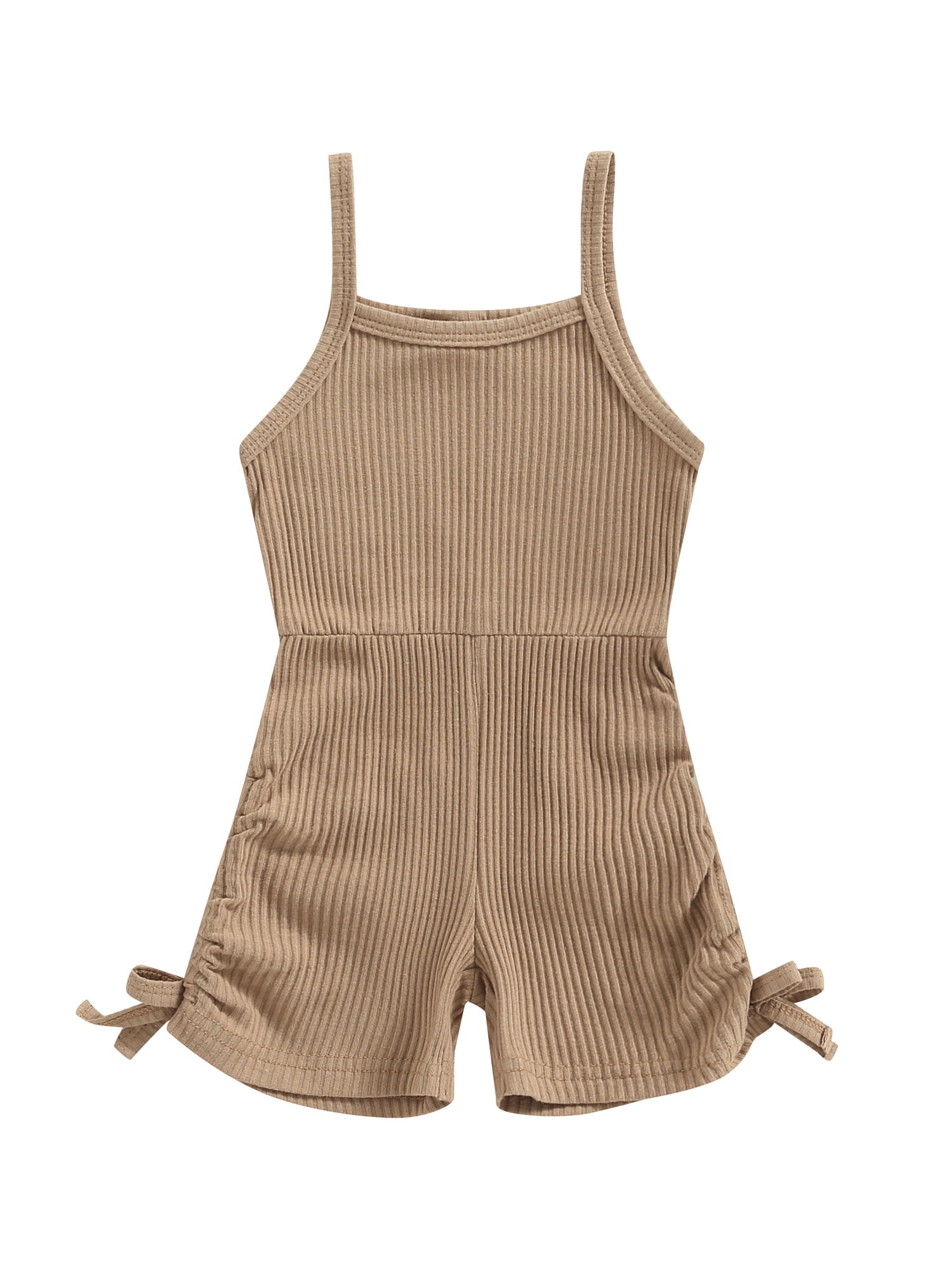 Bagilaanoe Toddler Baby Girl Short Jumpsuit Spaghetti Strap