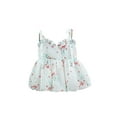 thumbnail image 1 of Bagilaanoe Toddler Baby Girl Summer Dress Flower Print Sleeveless A-line Princess Dresses 6M 12M 18M 24M 3T Kid Chiffon Swing Sundress, 1 of 8