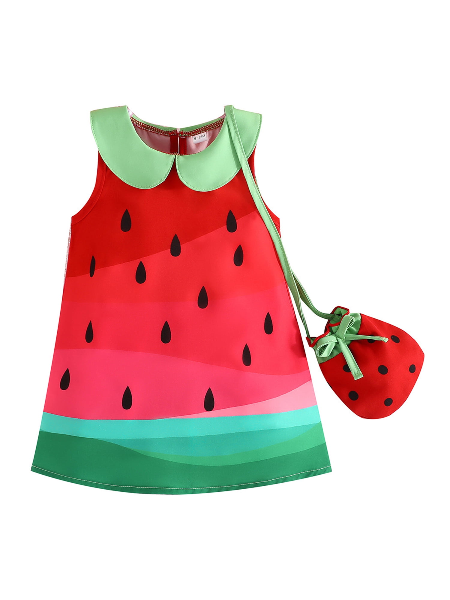 Summer Arrival Baby Girls Sleeveless Navy Dress