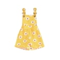 thumbnail image 1 of Bagilaanoe Toddler Baby Girl Summer Jumpsuit Shorts Sleeveless Daisy Romper Overalls 6M 12M 18M 24M 3T 4T Kids Short Pants Summer Clothes, 1 of 7