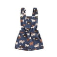 thumbnail image 1 of Bagilaanoe Toddler Baby Girl Summer Jumpsuit Shorts Sleeveless Print Romper Overalls 12M 18M 24M 3T 4T 5T 6T Kids Short Pants Summer Clothes, 1 of 7