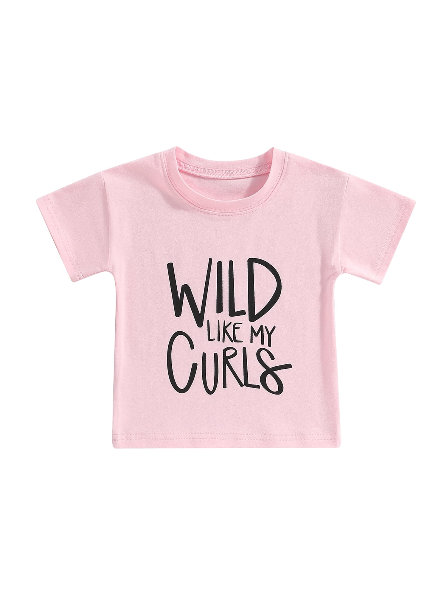 Bagilaanoe Toddler Baby Girl Summer Tshirt 12M 24M 3T 4T 5T 6T Kids