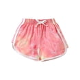 thumbnail image 1 of Bagilaanoe Toddler Baby Girls Beach Shorts 1T 2T 3T 4T 5T 6T Kids Tie-dye Print Loose Casual Workout Shorts, 1 of 9