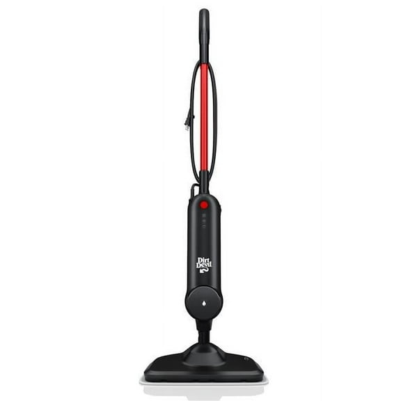 Bagless Corded Standard Filter Steam Mop, Black