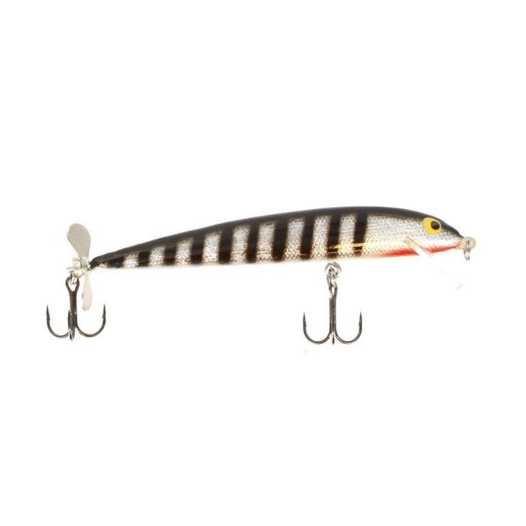 Bagley Bang O Lure Spintail Black/Silver Foil; 5 1/4 in.