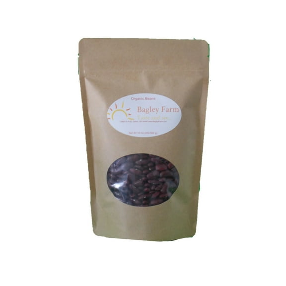 Bagley Farm's Organic Dark Red Kidney Beans Certified Organic