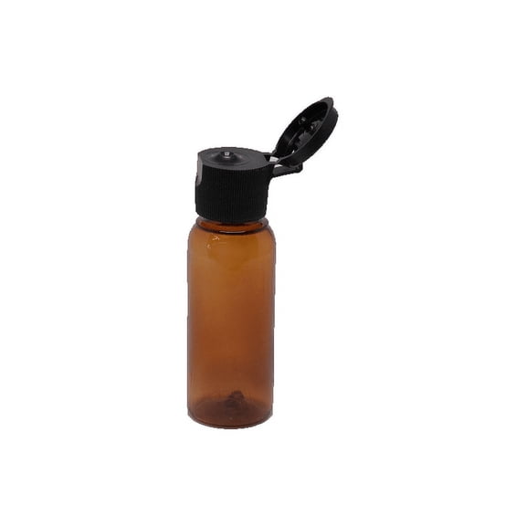 Bagley Farm's Shatterproof Brown 2 oz Bottle with Dropper Lid - 5 Pack