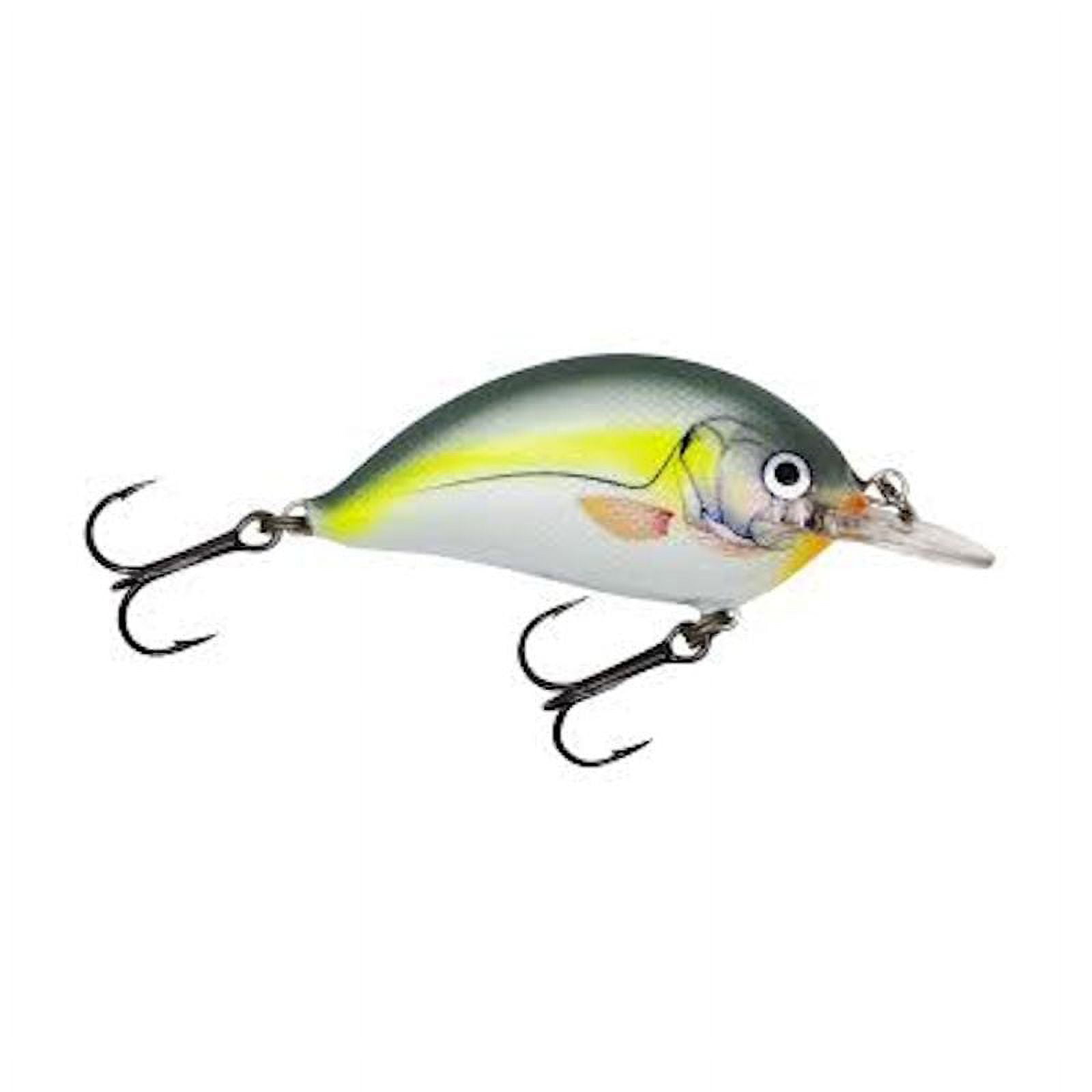 Leurre Crankbait Bagley Shallow Sunny B, 2 Pouces, 3/8 Oz, Hot Claw Crawdad, Balsa, Neuf