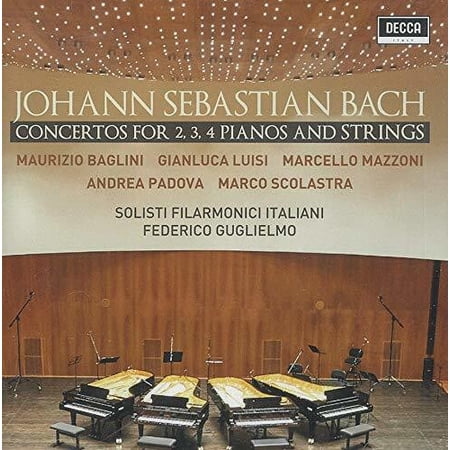 Baglini / Luisi / Mazzoni /Padova / Scolastra - Concertos For 2, 3 & 4 Pianos & Strings: Live At Amiata Piano Festival - Music & Performance - CD
