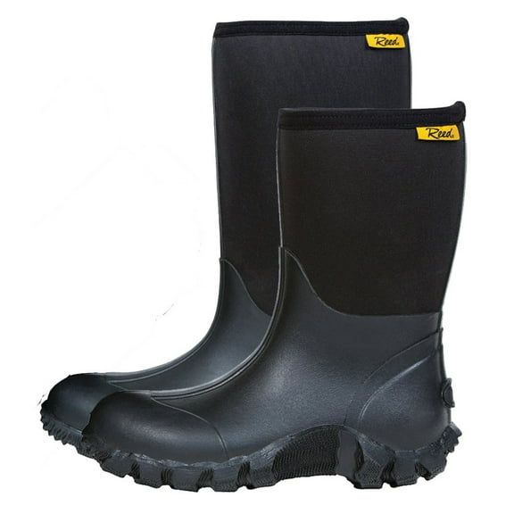 Bagman Men's Trail 10" Neoprene Black Boot in Size 15