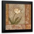 thumbnail image 1 of Bagnato, Judi 12x12 Black Modern Framed Museum Art Print Titled - Morning Floral 1, 1 of 5