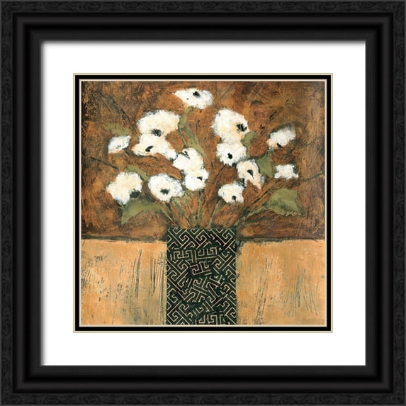 Bagnato, Judi 12x12 Black Ornate Wood Framed with Double Matting Museum Art Print Titled - Instant Joy I