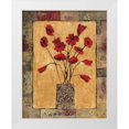 thumbnail image 1 of Bagnato, Judi 12x14 White Modern Wood Framed Museum Art Print Titled - Red Flowers, 1 of 4