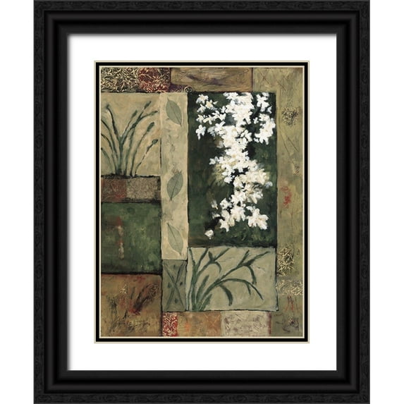 Bagnato, Judi 15x18 Black Ornate Wood Framed with Double Matting Museum Art Print Titled - Natures Bounty II