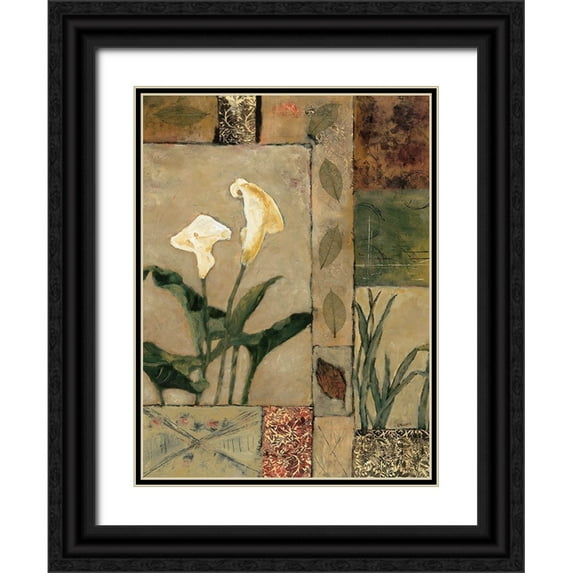 Bagnato, Judi 15x18 Black Ornate Wood Framed with Double Matting Museum Art Print Titled - Natures Bounty I