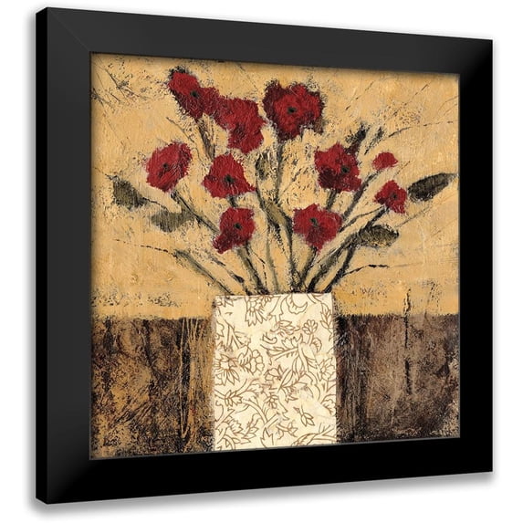 Bagnato, Judi 20x20 Black Modern Framed Museum Art Print Titled - Instant Joy II